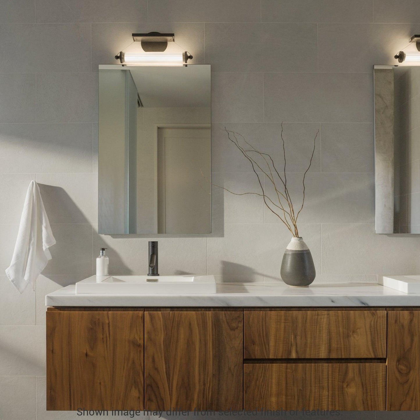 Libra LED Sconce - White by Hubbardton Forge