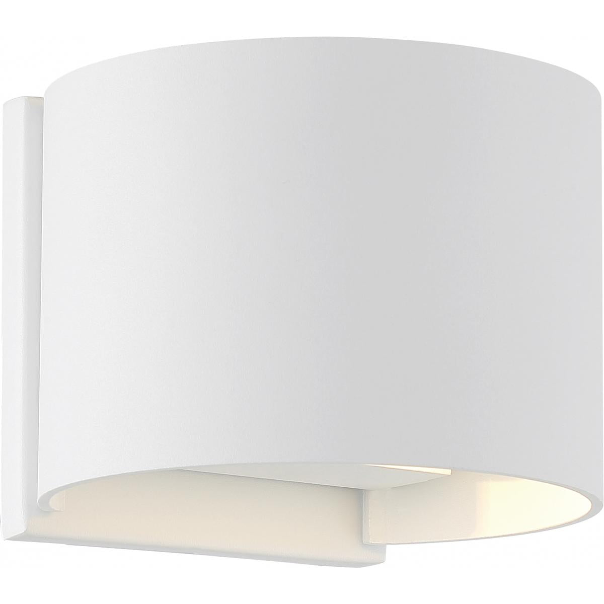 Lightgate - LED Sconce - Matte White Finish - Satco 62-1465