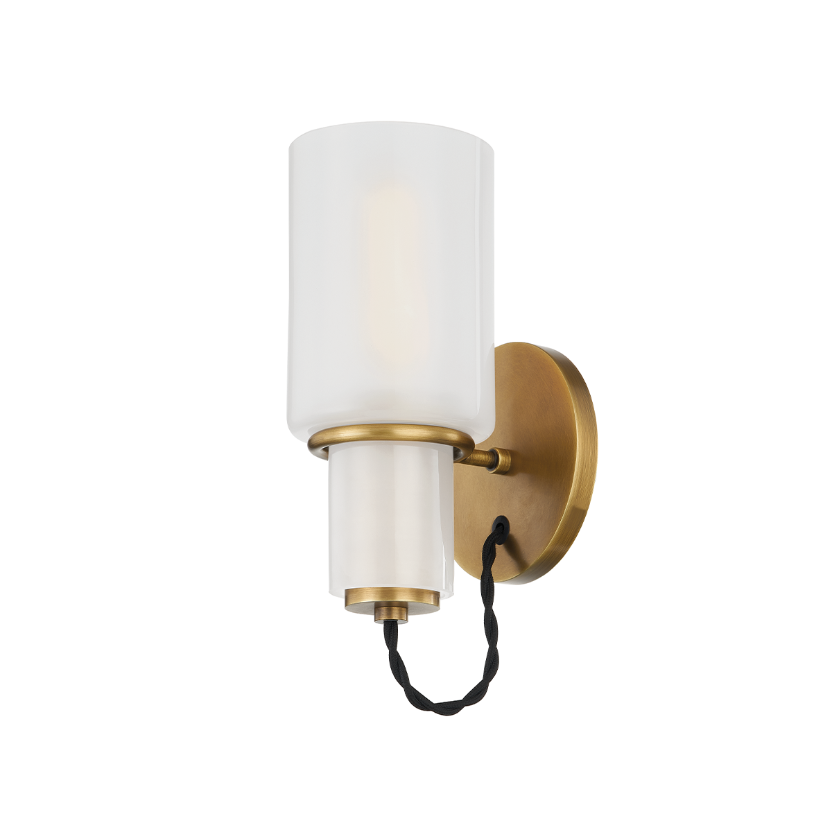 Lincoln Wall Sconce - 1-Light - Patina Brass - Troy Lighting B4809-PBR