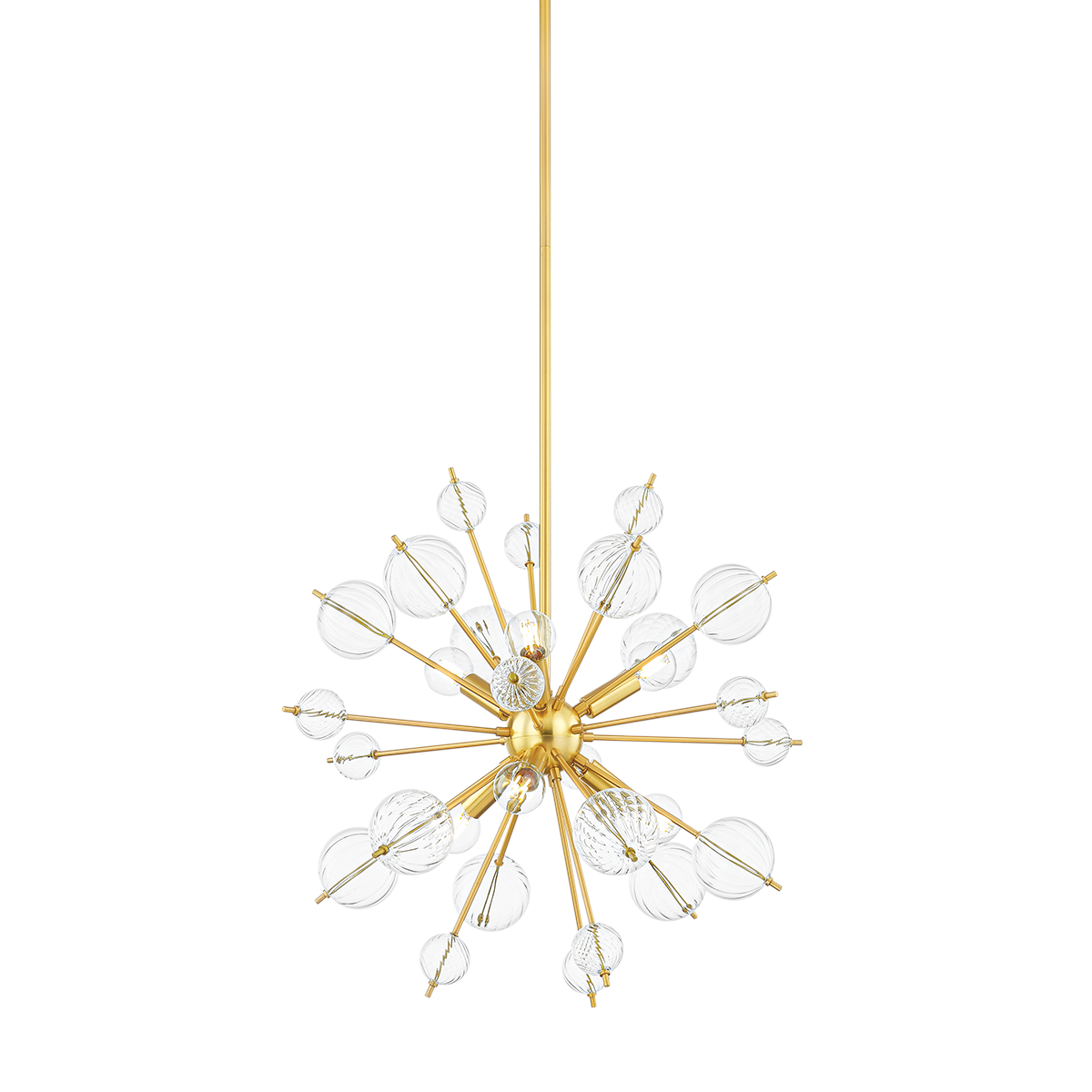 Linnea Chandelier - 6-Light - Aged Brass - Mitzi H794806-AGB