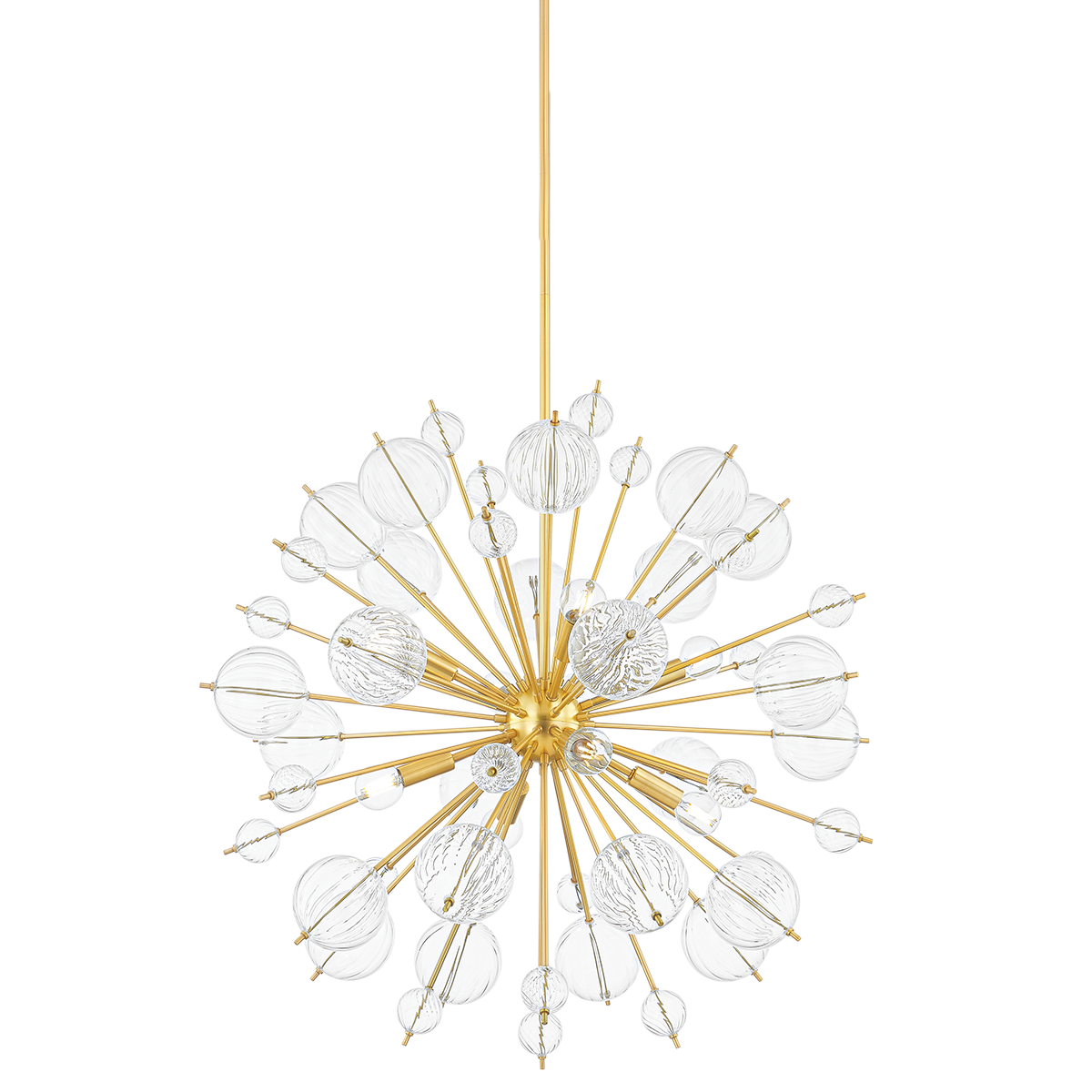 Linnea Chandelier - 8-Light - Aged Brass - Mitzi H794808-AGB