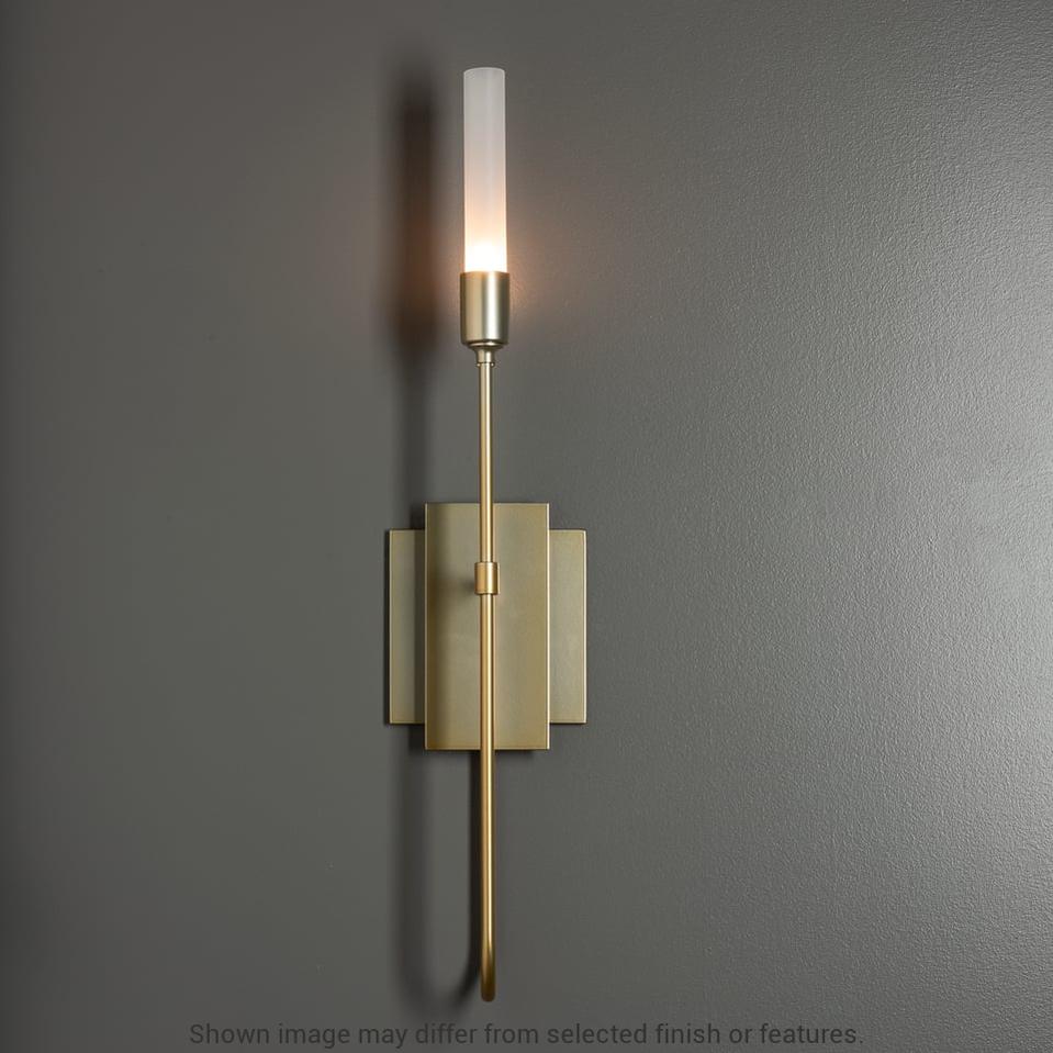 Lisse 1-Light Sconce - White by Hubbardton Forge