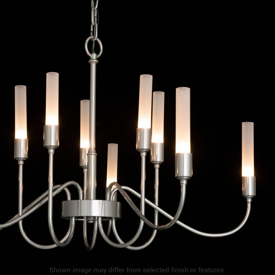 Lisse 10-Arm Chandelier - White by Hubbardton Forge