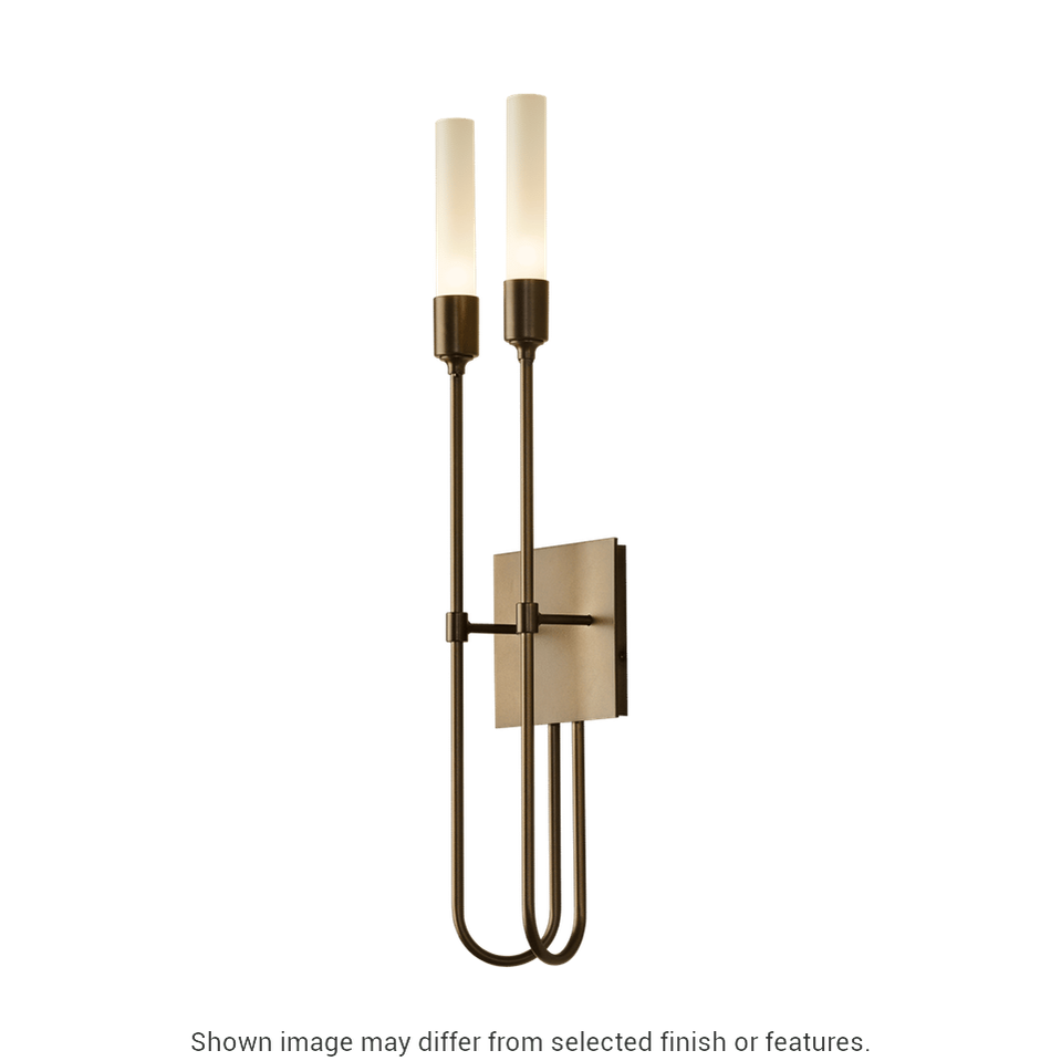 Lisse 2-Light Sconce - White by Hubbardton Forge