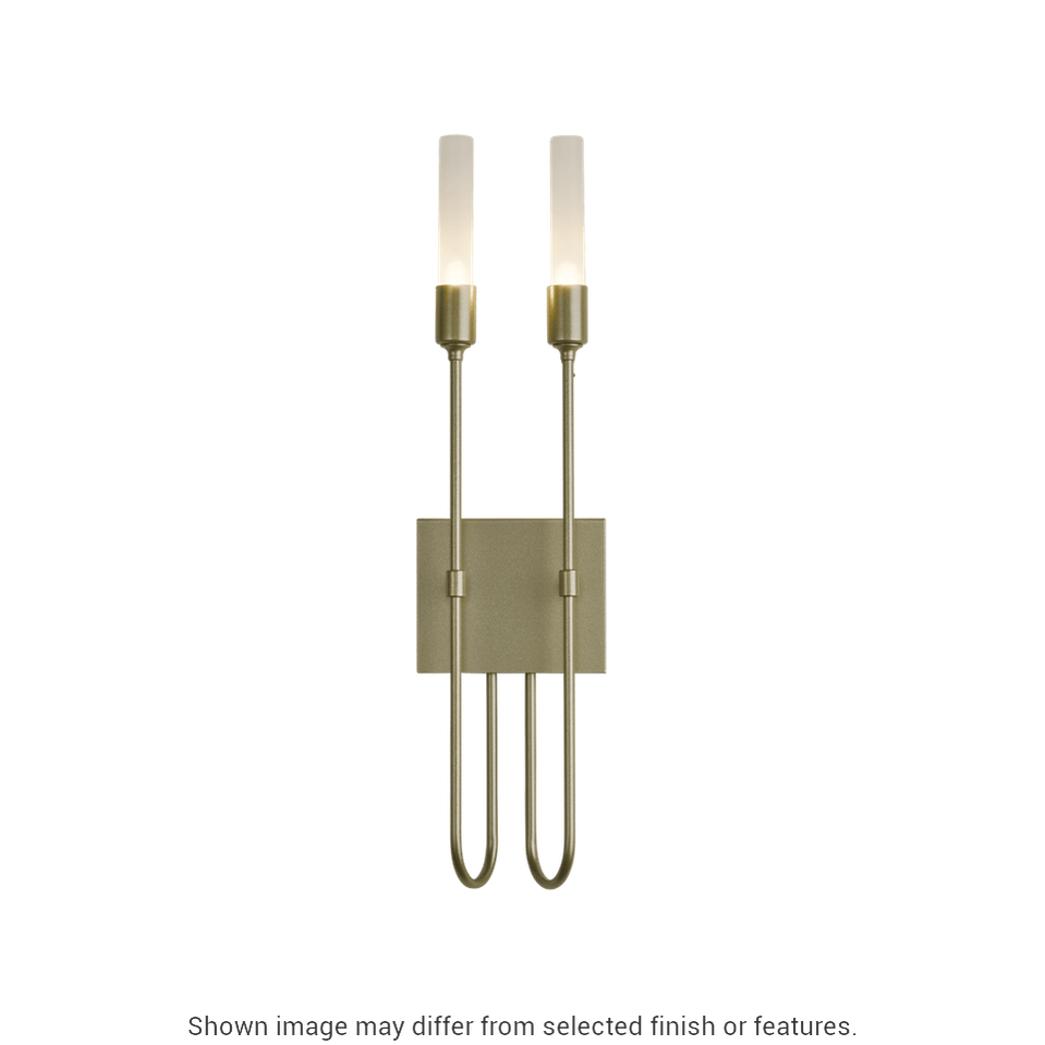Lisse 2-Light Sconce - White by Hubbardton Forge