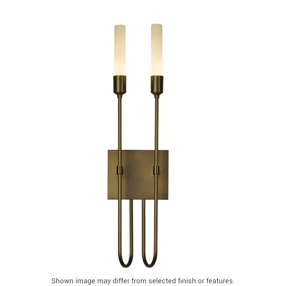 Lisse 2-Light Sconce - White by Hubbardton Forge