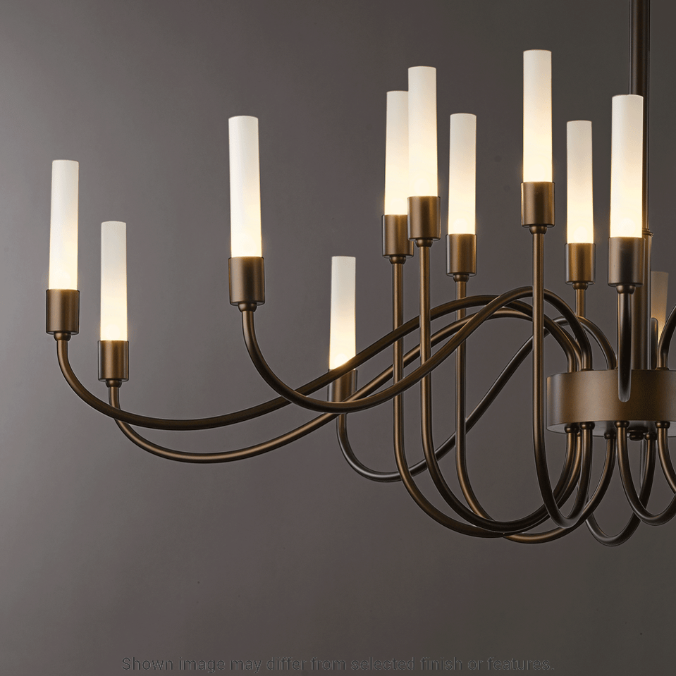 Lisse 20-Arm Chandelier - White by Hubbardton Forge