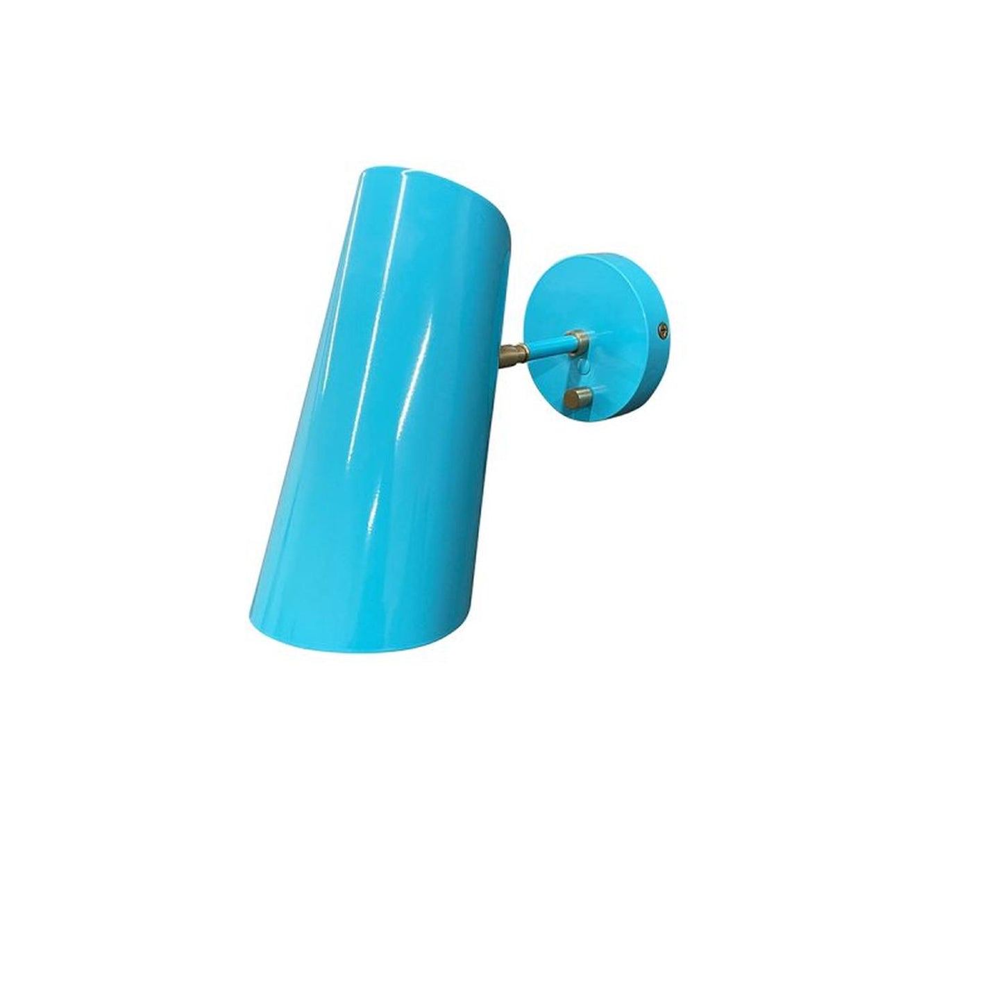 Logan Wall Sconce - L325-AZSB - Azure/Satin Brass by House of Troy