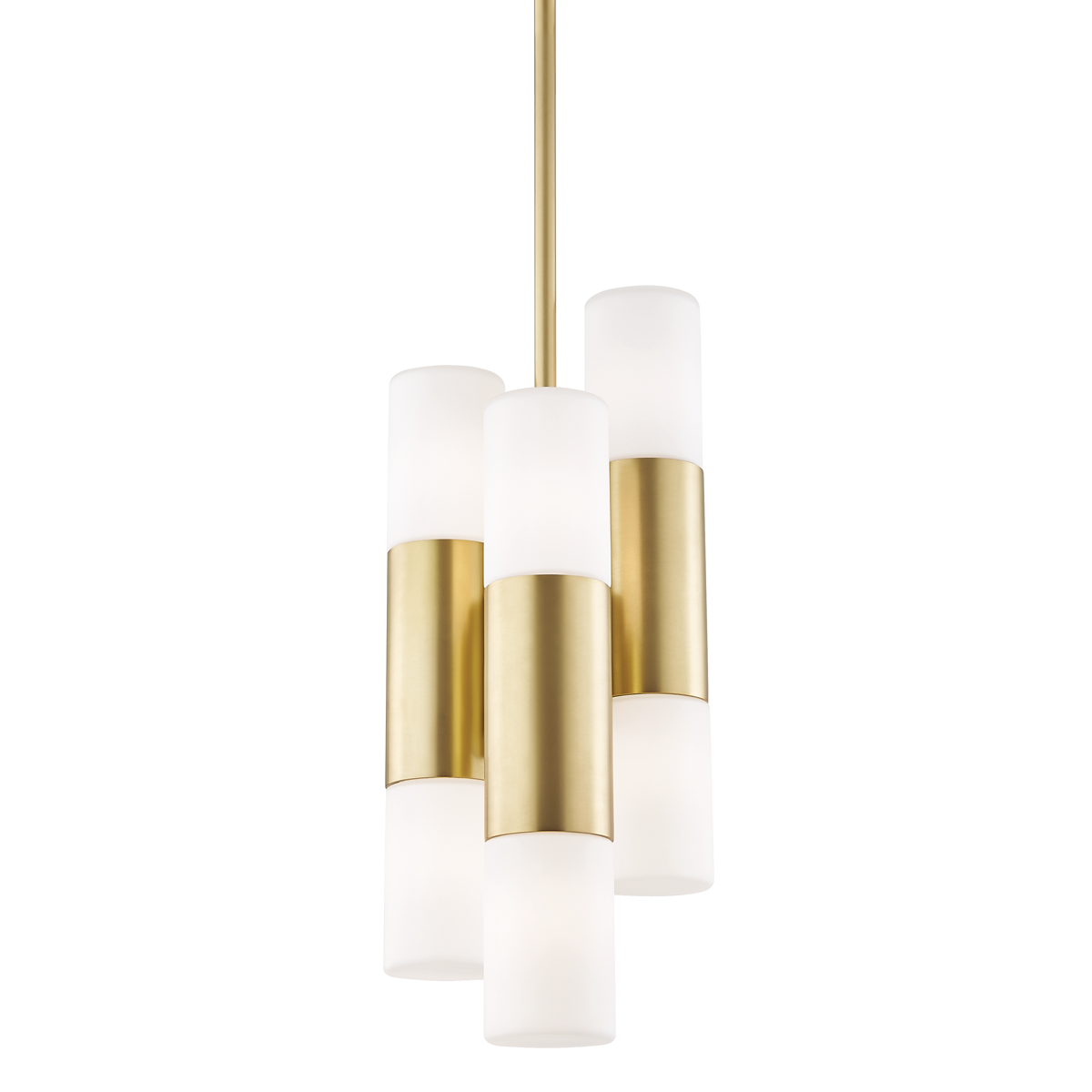 Lola Pendant - 6-Light - Aged Brass - Mitzi H196706-AGB