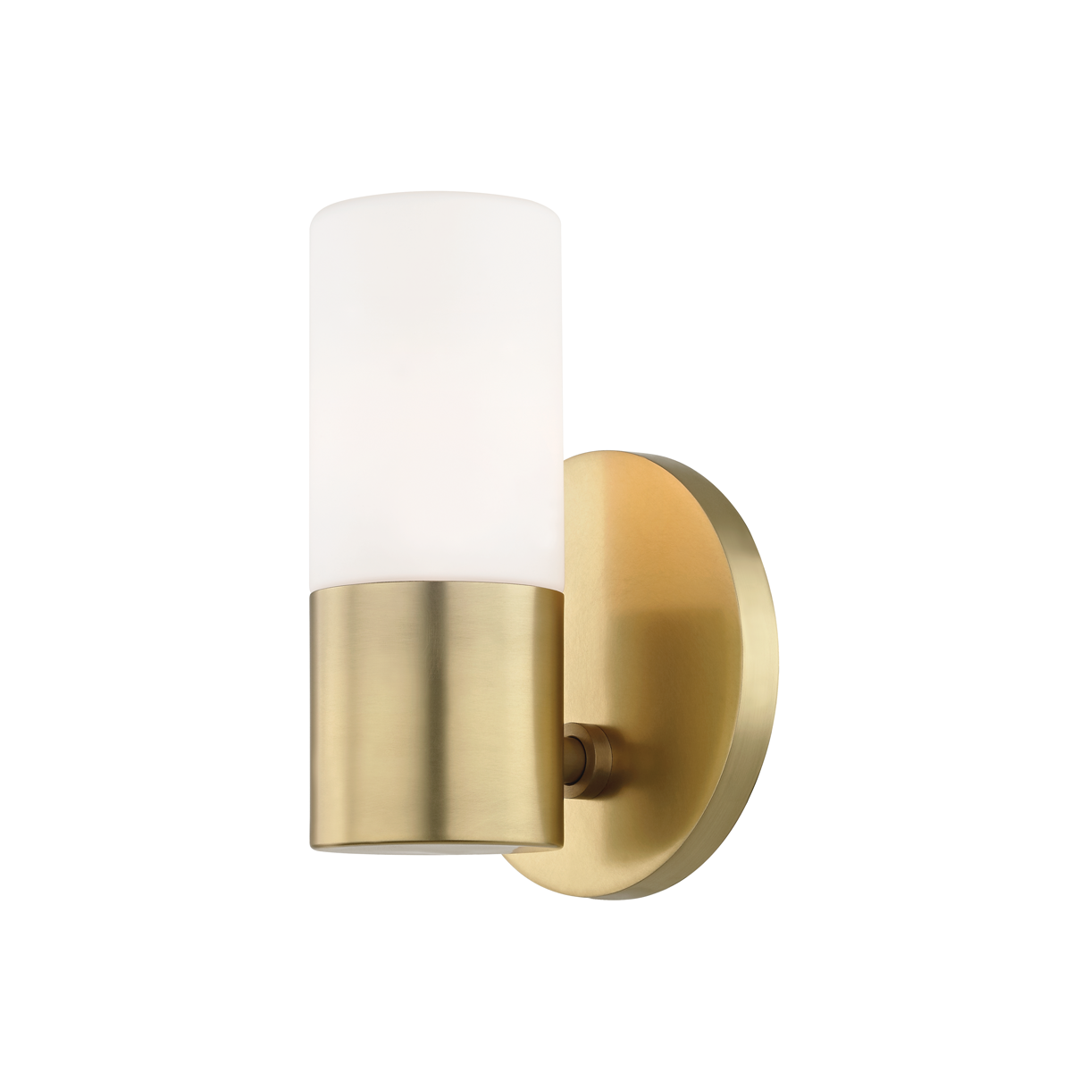 Lola Wall Sconce - 1-Light - Aged Brass - Mitzi H196101-AGB