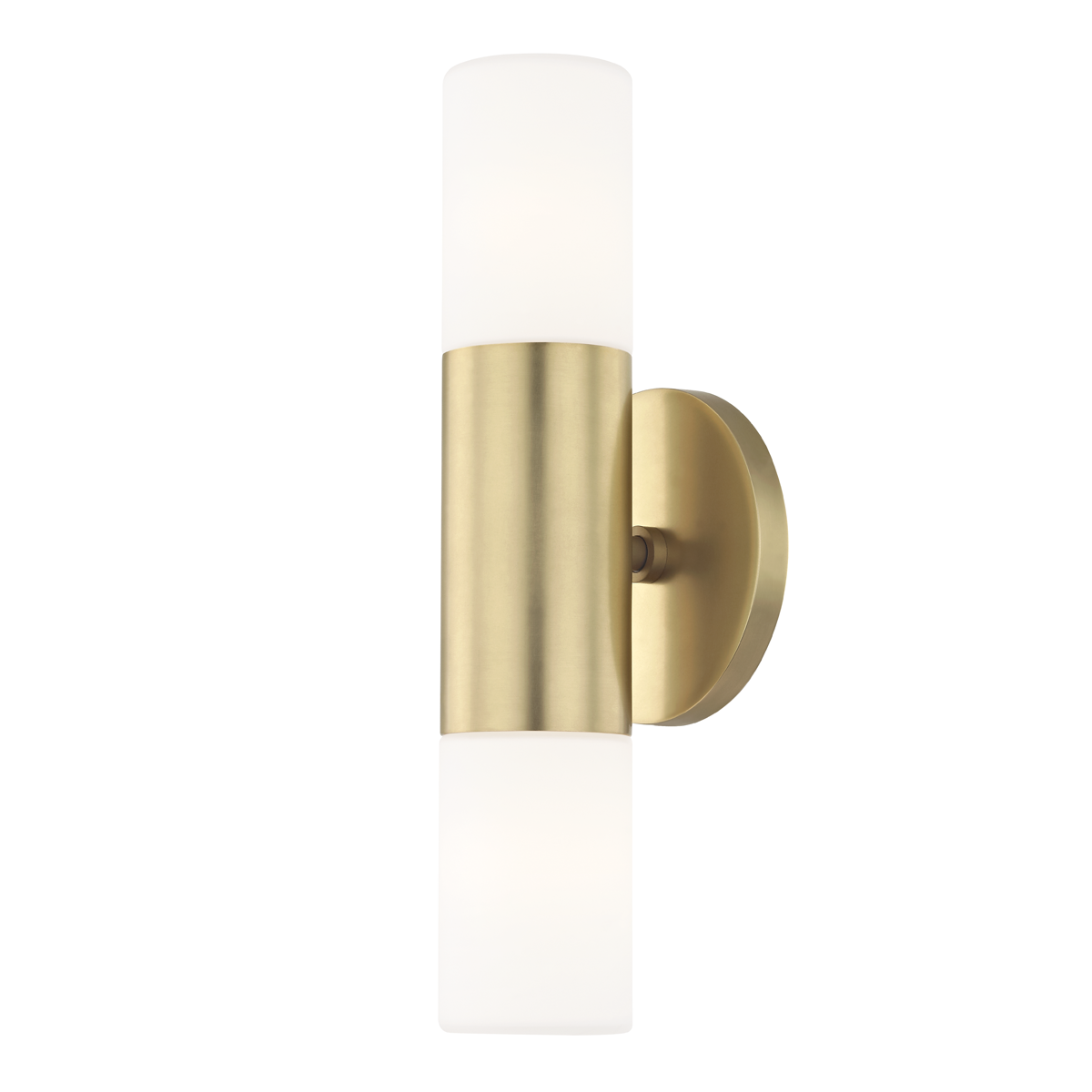 Lola Wall Sconce - 2-Light - Aged Brass - Mitzi H196102-AGB
