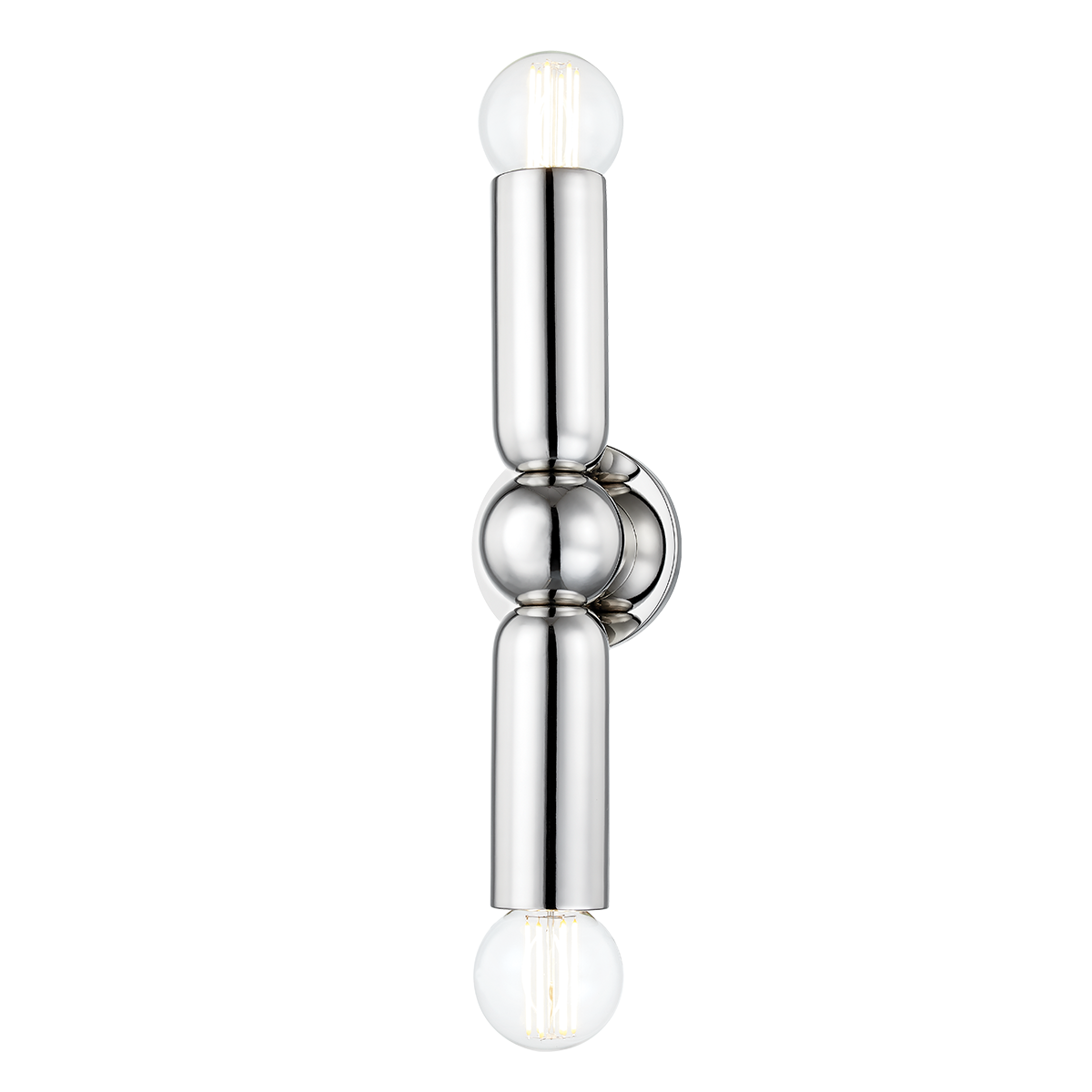 Lolly Wall Sconce - 2-Light - Polished Nickel - Mitzi H720102-PN