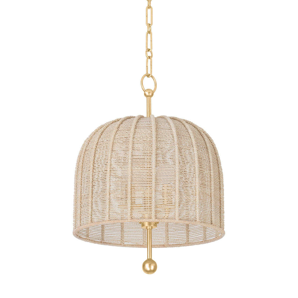 Lonnie Pendant - 3-Light - Vintage Gold Leaf - Troy Lighting F1615-VGL