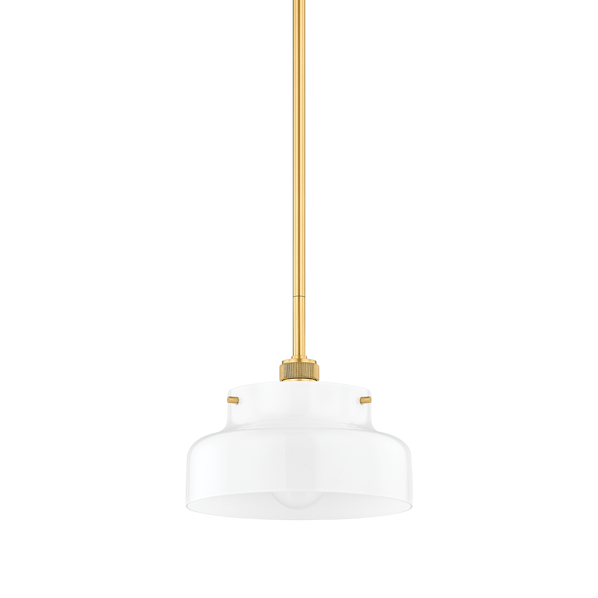 Luella Small Pendant - 1-Light - Aged Brass - Mitzi H790701S-AGB