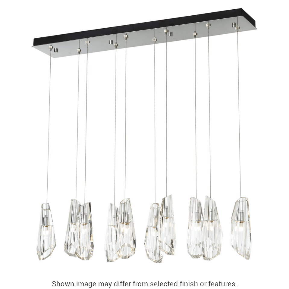 Luma 10-Light Large Crystal Pendant - White by Hubbardton Forge