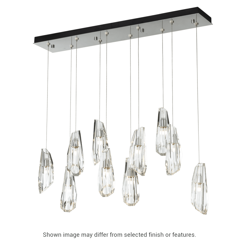 Luma 10-Light Large Crystal Pendant - White by Hubbardton Forge