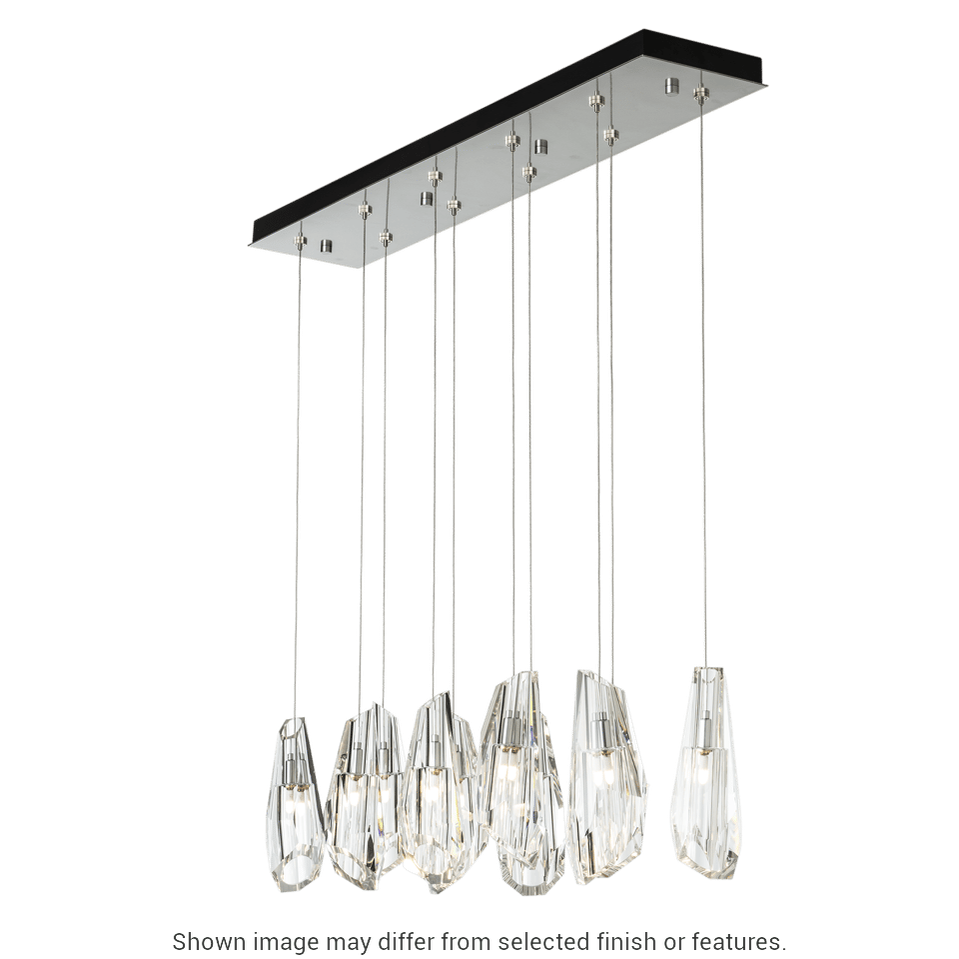 Luma 10-Light Large Crystal Pendant - White by Hubbardton Forge
