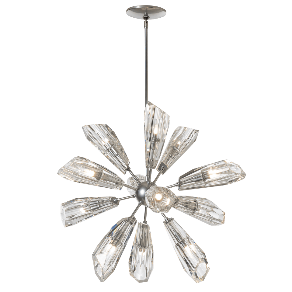 Luma 12-Light Starburst Pendant - Sterling by Hubbardton Forge