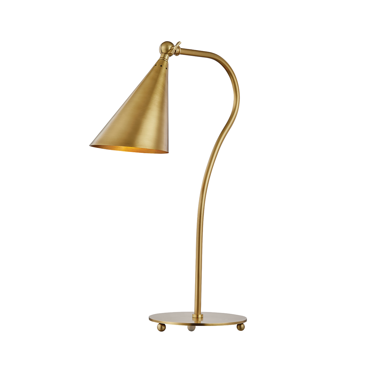 Lupe Table Lamp - Aged Brass - Mitzi HL285201-AGB