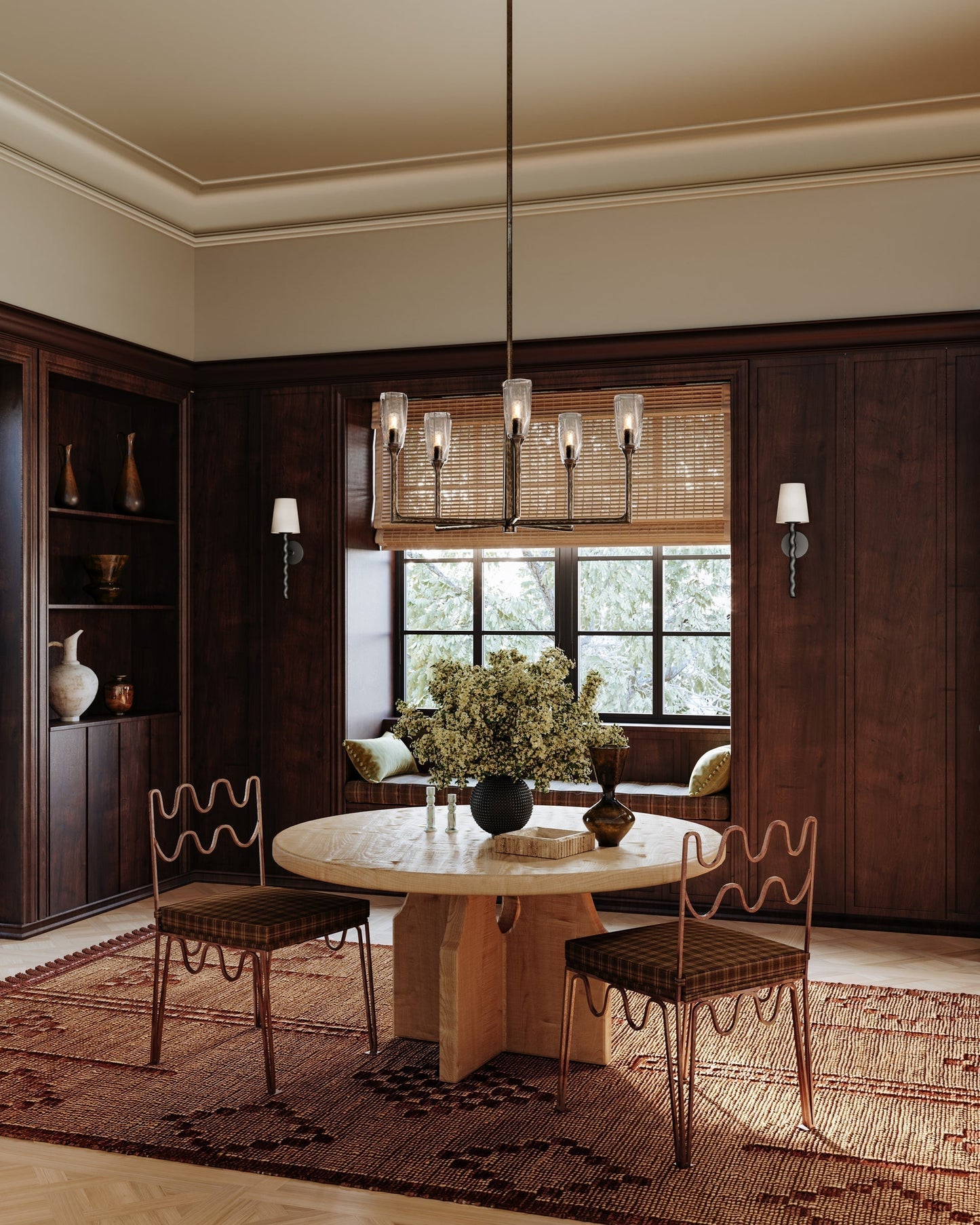 Lyle 8-Light Chandelier by Troy Lighting