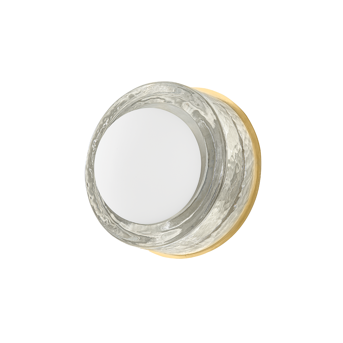 Mackay Round Wall Sconce - Aged Brass by Hudson Valley Lighting