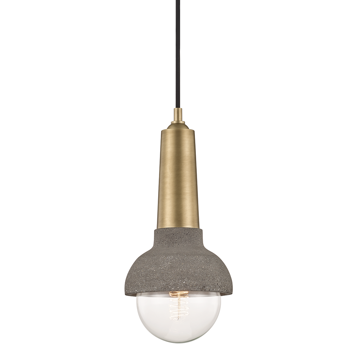 Macy Pendant - 1-Light - Aged Brass - Mitzi H304701-AGB