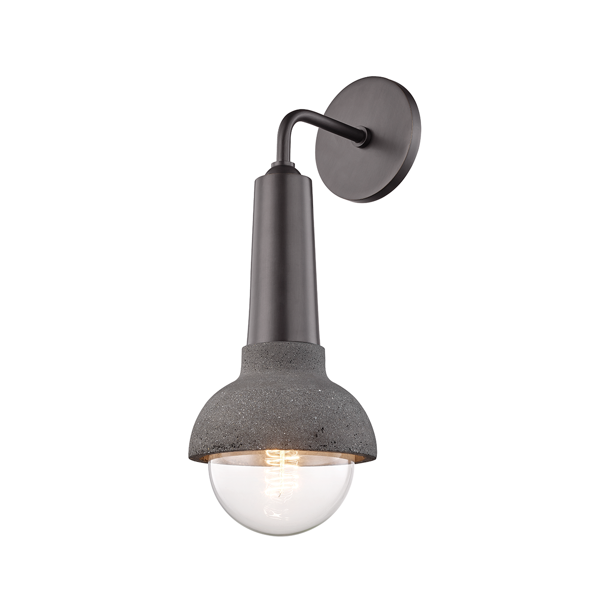 Macy Wall Sconce - 1-Light - Old Bronze - Mitzi H304101-OB