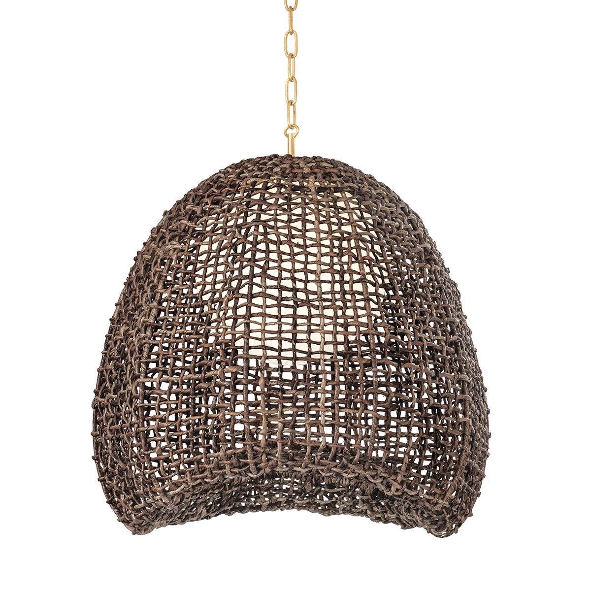 Maester Pendant - 1-Light - Vintage Gold Leaf - Troy Lighting F2324-VGL