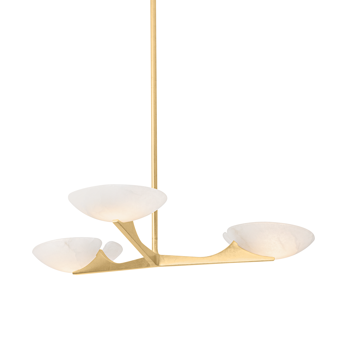 Malachite Chandelier - 3-Light by Corbett Lighting