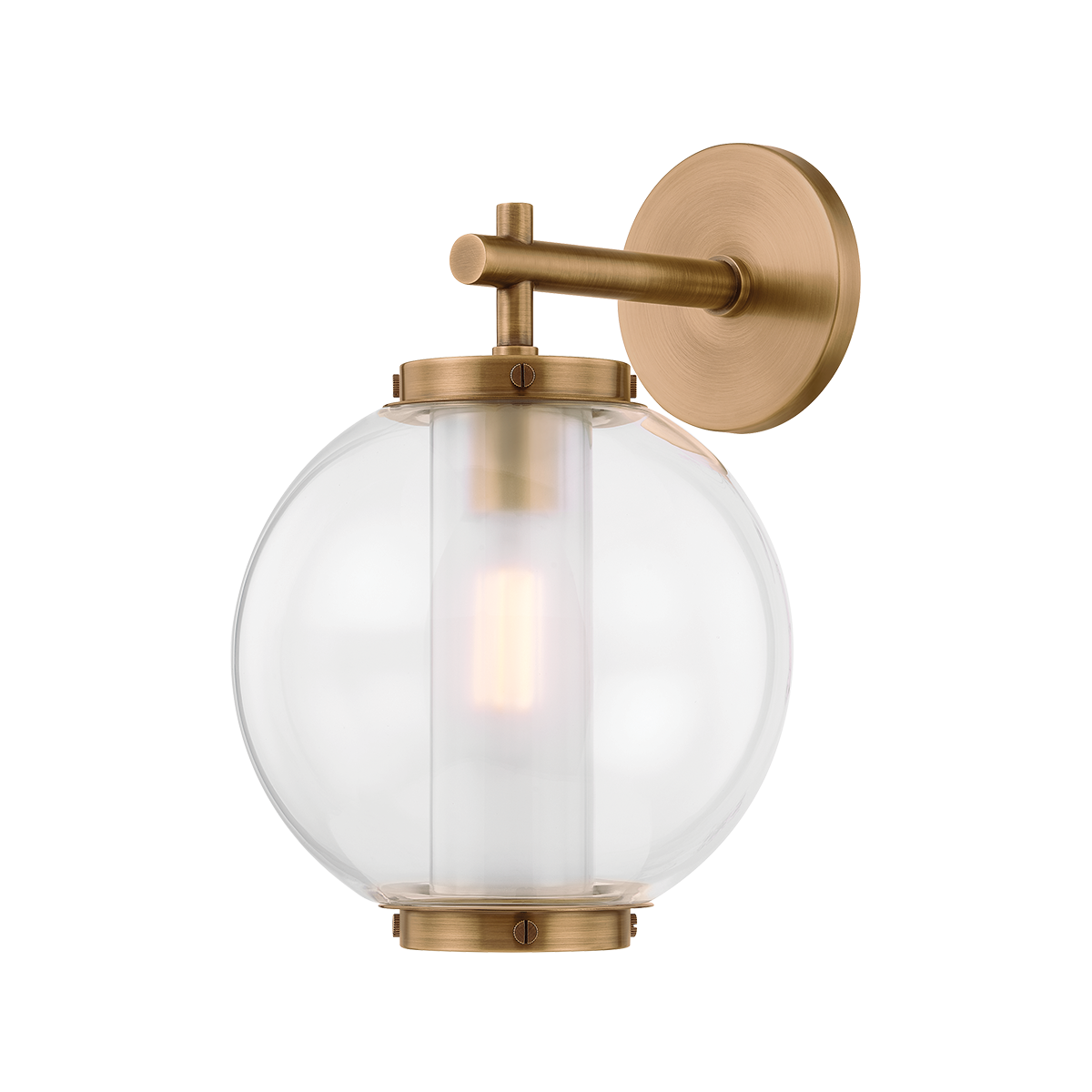 Marco Wall Sconce - 1-Light - Patina Brass - Troy Lighting B6214-PBR