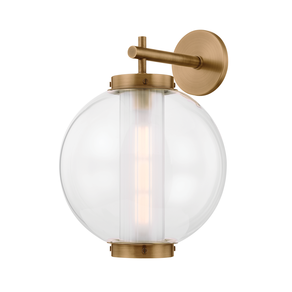 Marco Wall Sconce - 1-Light - Patina Brass - Troy Lighting B6218-PBR