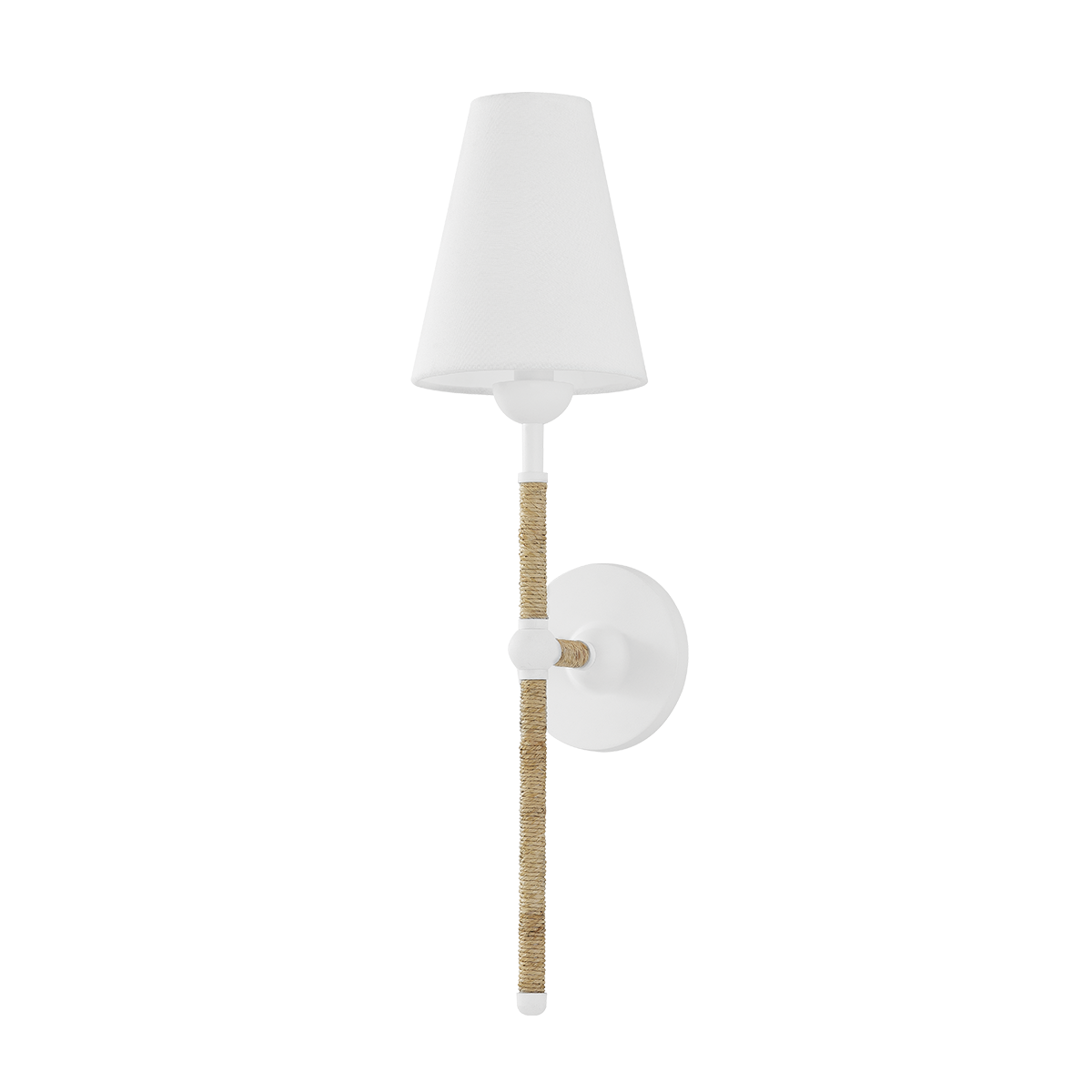 Mariana Wall Sconce - 1-Light - Textured White - Mitzi H708101-TWH