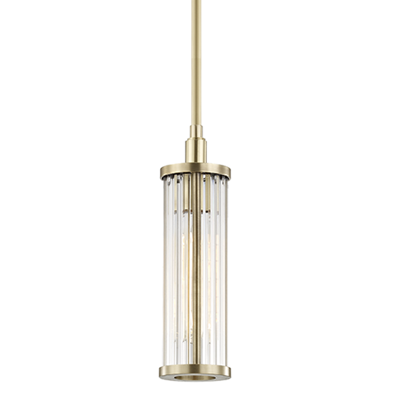 Marley Pendant - Aged Brass by Hudson Valley Lighting