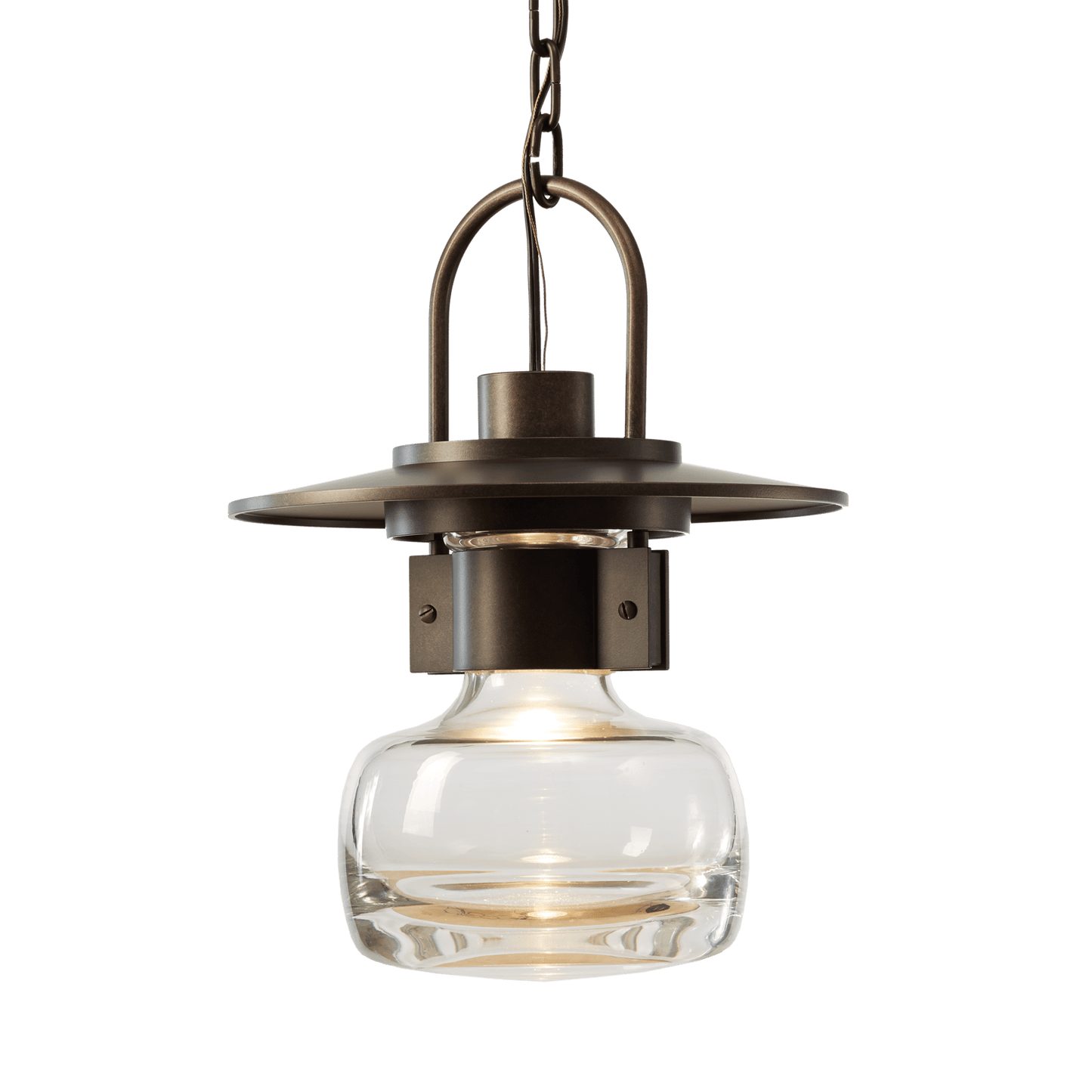 Mason Large Outdoor Ceiling Fixture - White by Hubbardton Forge