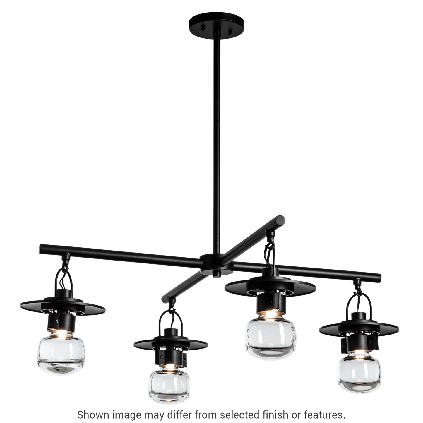 Mason Outdoor 4-Light Pendant - White by Hubbardton Forge
