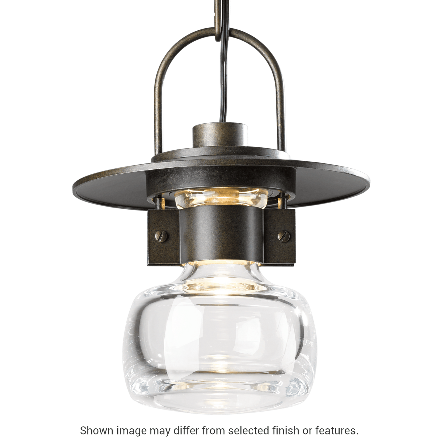 Mason Outdoor Ceiling Fixture - White by Hubbardton Forge