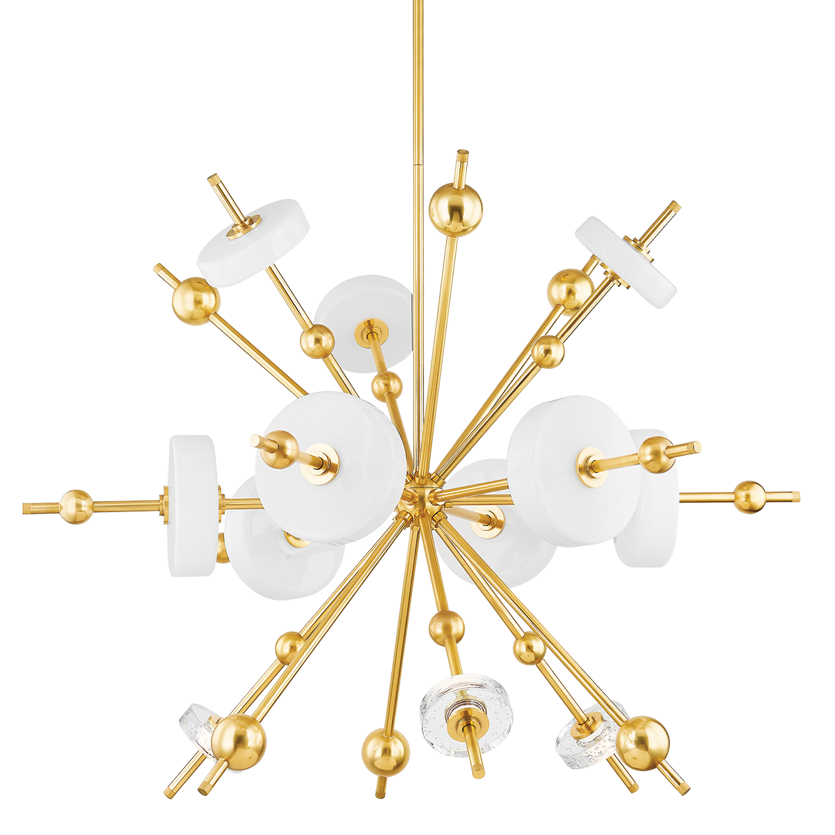 Maynard Chandelier - 12-Light - Aged Brass by Hudson Valley Lighting