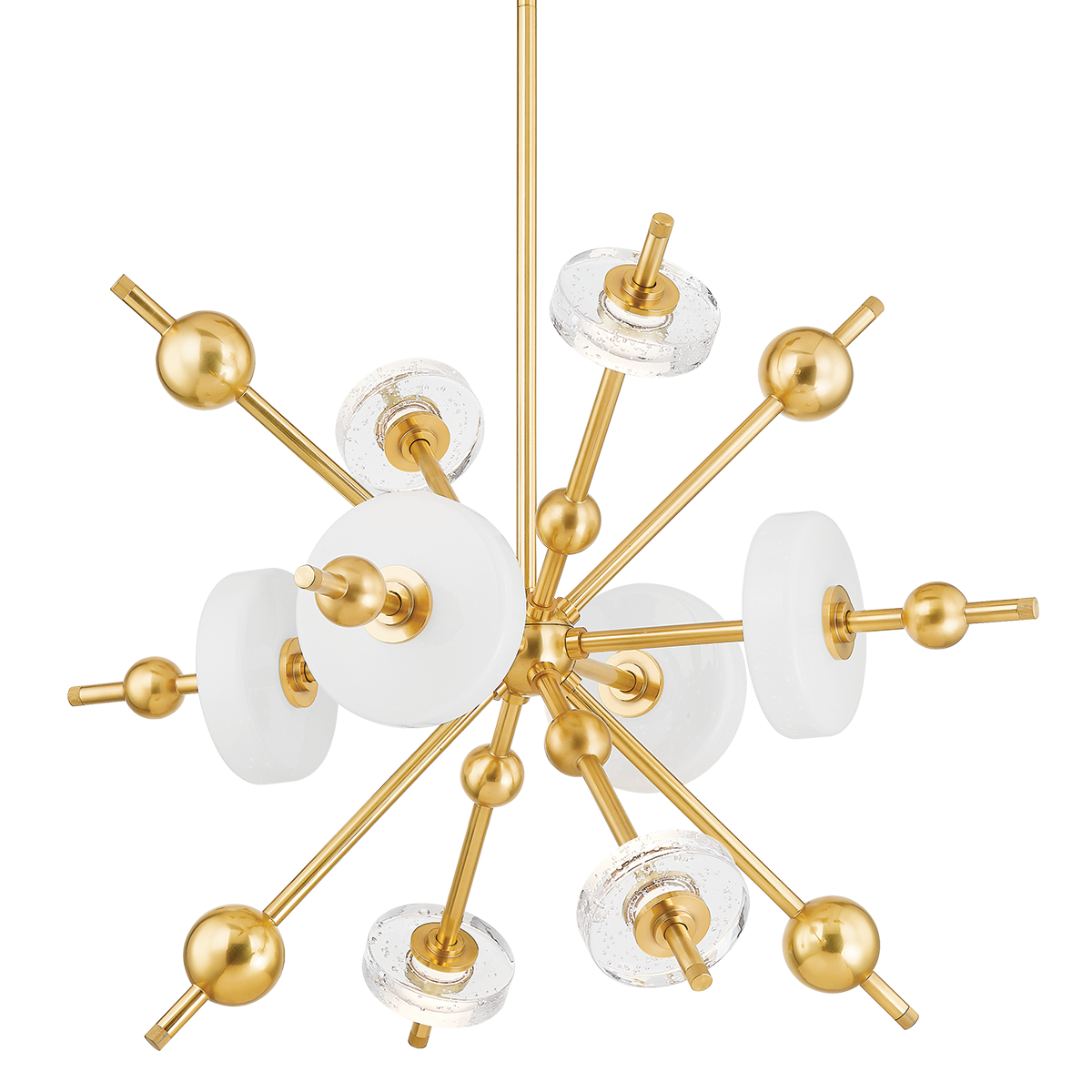 Maynard Chandelier - 8-Light - Aged Brass by Hudson Valley Lighting