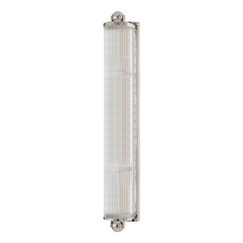 Mclean Vanity Light - 4-Light - Polished Nickel by Hudson Valley Lighting