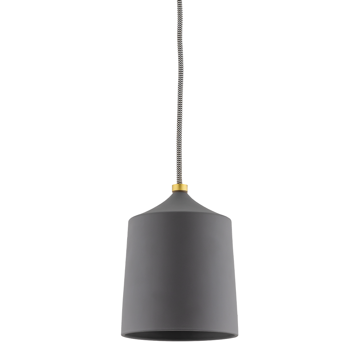 Megan Pendant - 1-Light - Aged Brass/Matte Black - Mitzi H339701-AGB/MB
