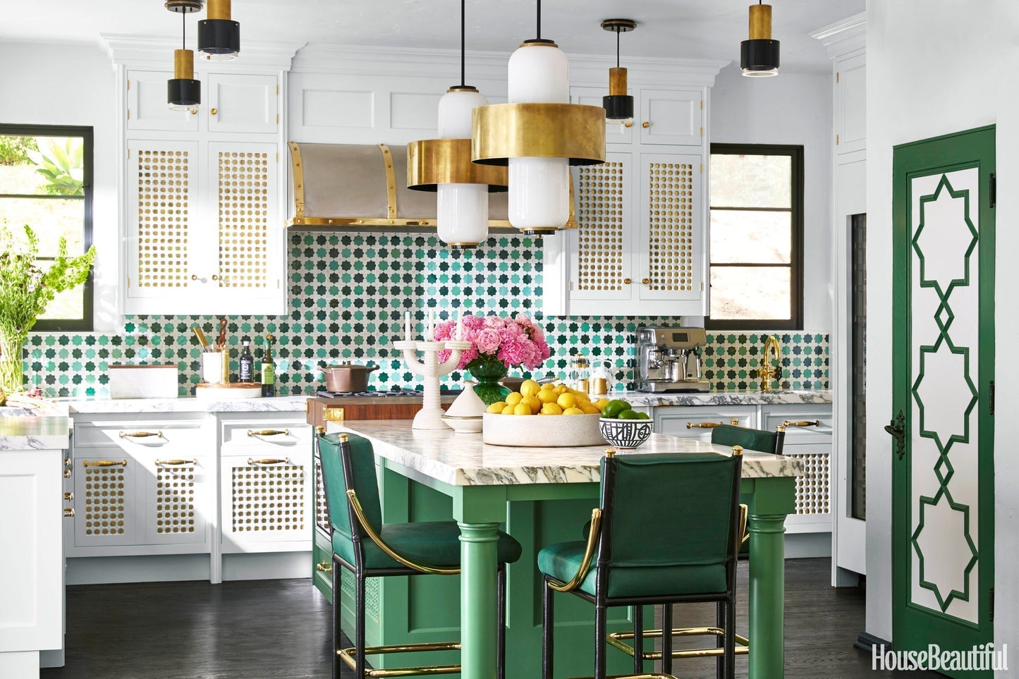 Melrose Large Pendant by Corbett Lighting