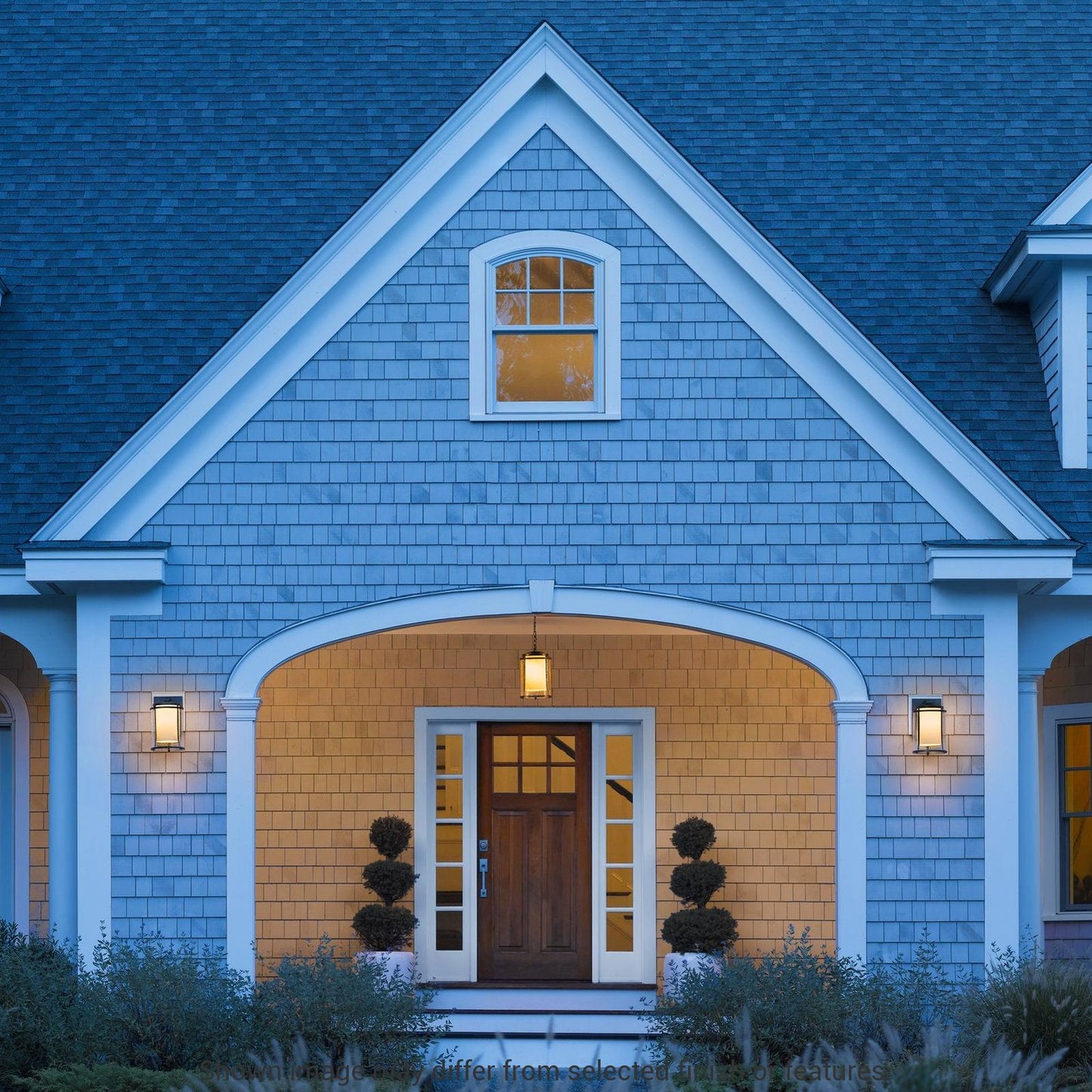 Meridian Large Outdoor Sconce - White by Hubbardton Forge