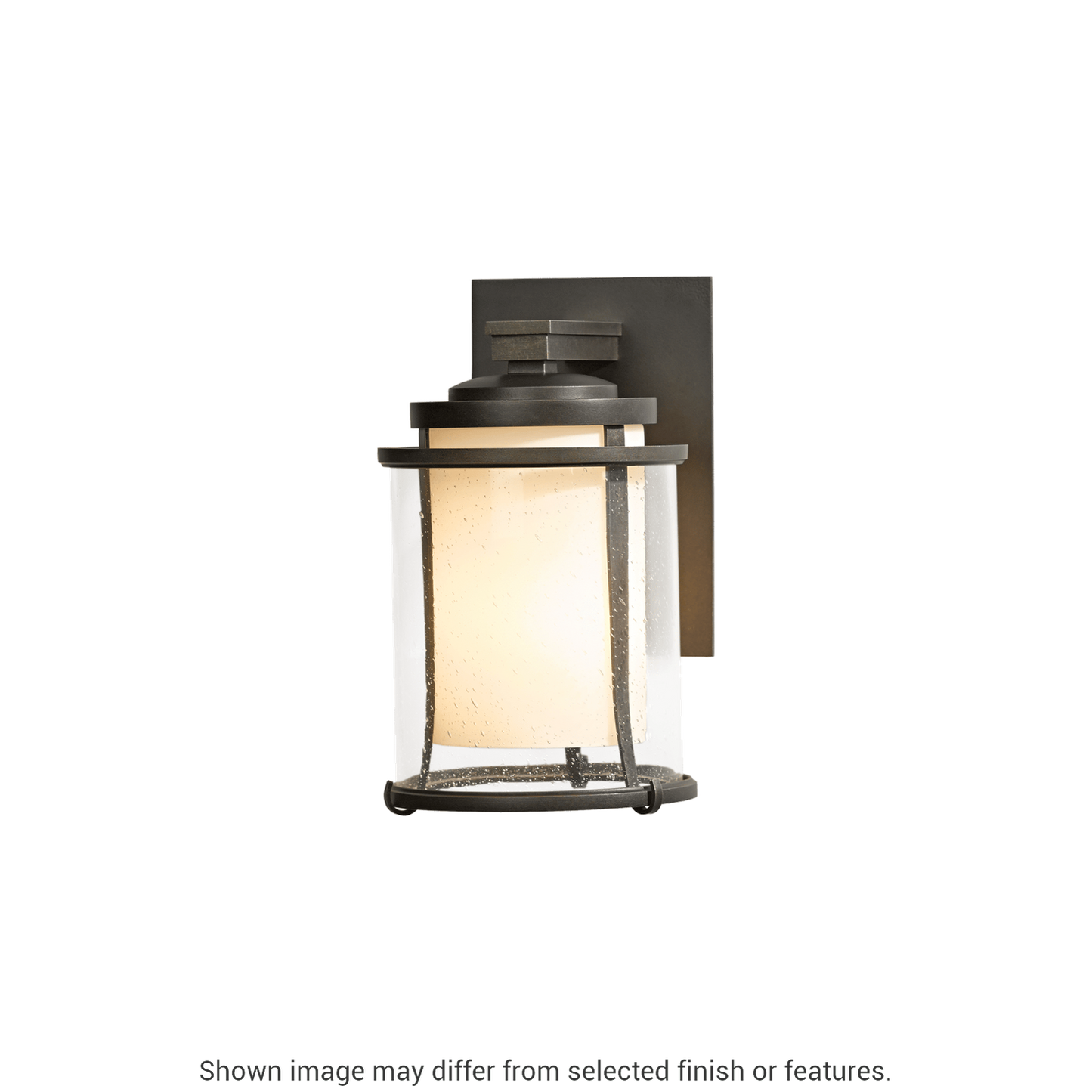 Meridian Small Outdoor Sconce - White by Hubbardton Forge