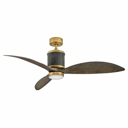 Merrick 60" LED Smart Fan - Heritage Brass by Hinkley Lighting