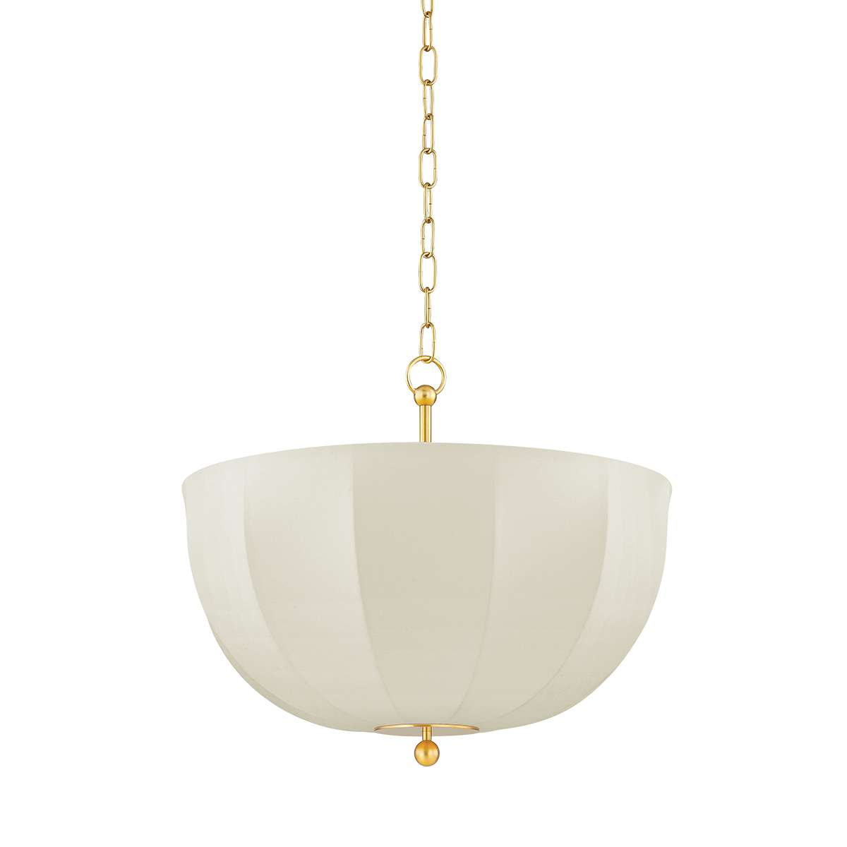 Meshelle Pendant - 1-Light - Aged Brass - Mitzi H816701-AGB