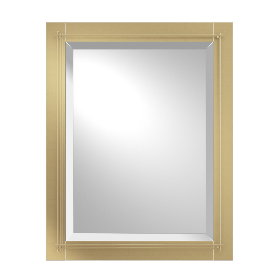 Metra Beveled Mirror - Modern Brass by Hubbardton Forge