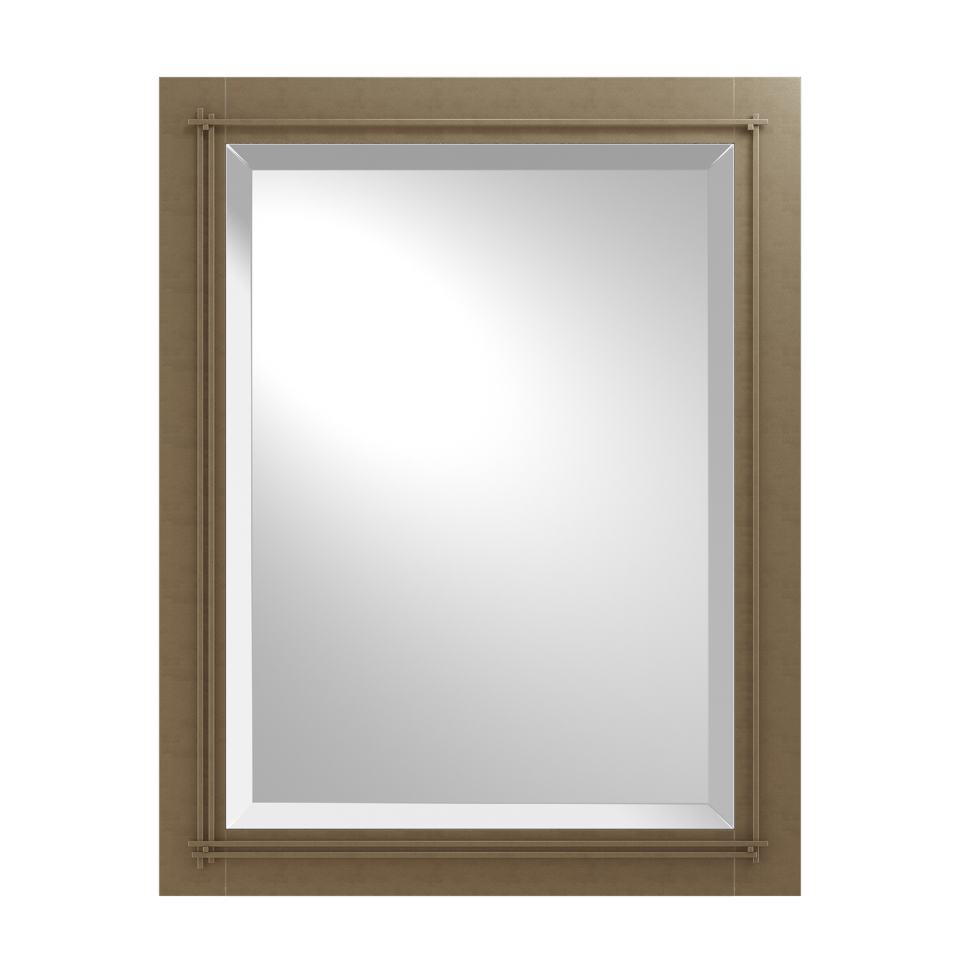 Metra Beveled Mirror - Soft Gold by Hubbardton Forge