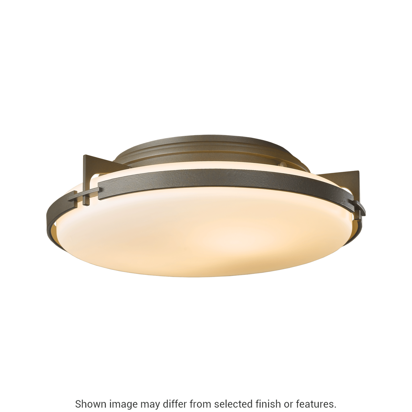Metra Flush Mount - White by Hubbardton Forge