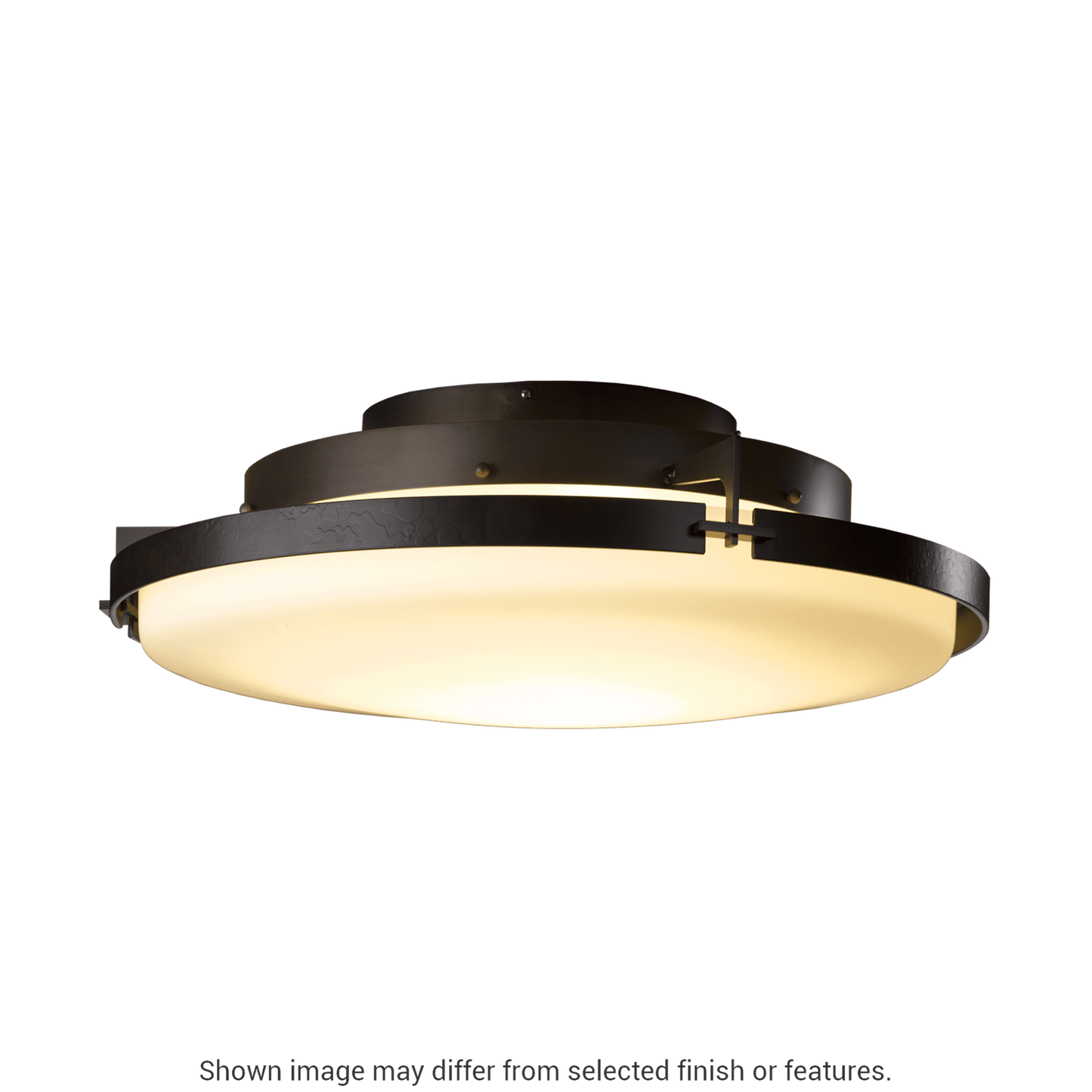 Metra LED Flush Mount - White by Hubbardton Forge