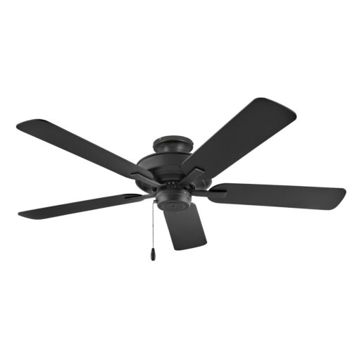 Metro 52" Fan - Matte Black - Walnut Blades by Hinkley Lighting
